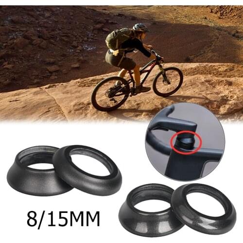 8/15MM Carbon Fiber Bicycle Headset Spacer Cycling Steerer Tube Conical Washers For Diameter 28.6mm Bicycle Fork