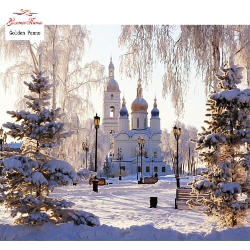 GOLDEN PANNO Diamond Painting Full Square 5D Diy Daimond Embroidery Diamant Mosaic Sale Displasy Broderie Diamant Scenery 12