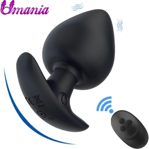 Remote Control Anal Plug Vibrator Anal plug butt plug for Men and Women Anal sex toys big dildo woman Adult Sex Products