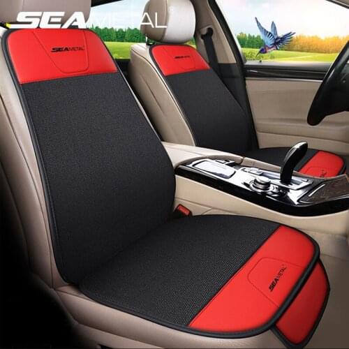 SEAMETAL Automobiles Car Seat Covers Flax Seat Cover Summer Universal Vehicle Seats Cushion Interior Seats Protector Accessori