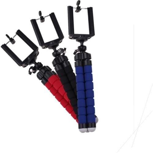 Phone Holder Flexible Octopus Tripod Bracket Selfie Stand Monopod For Mobile Phone Camera Car Accessories