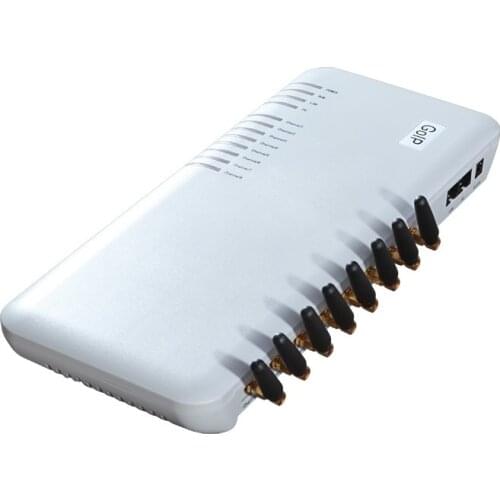 GoIP 8 ports gsm gateway/voip sip gateway/IP GSM Gateway/ GoIP8 VoIP GSM Gateway support SIP/H.323