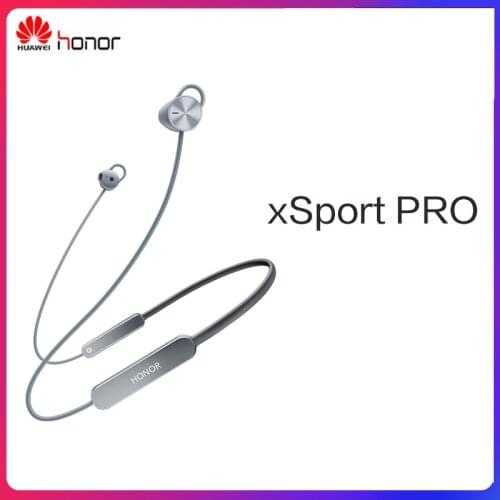 Huawei Honor xSport PRO AM66-L 2nd Wireless Neckband Earphones Bluetooth 5.0 headsets HiPair reverse charged Dynamic Driv