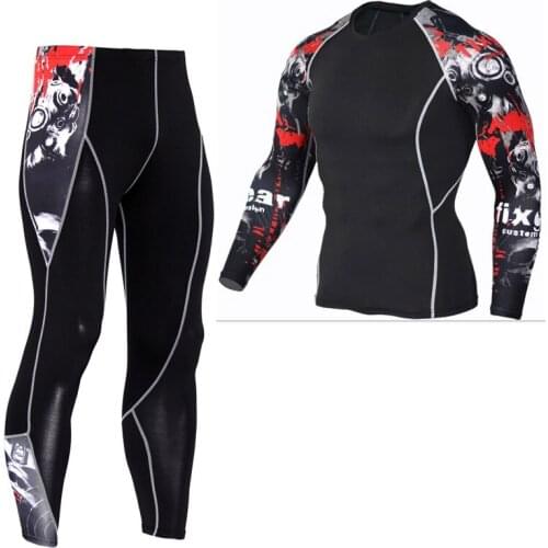 Long Johns Men Thermal Underwear Sets Winter Outdoors Mens Quick Dry Anti-microbial Surface Elastic Force Long Johns Suit 2017
