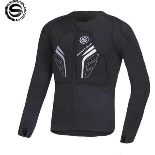 Summer Motorcycle Jacket Armor Breathable Fabric Protector Armor Professional Off-Road Racing Jacket Motocross Protective Gear