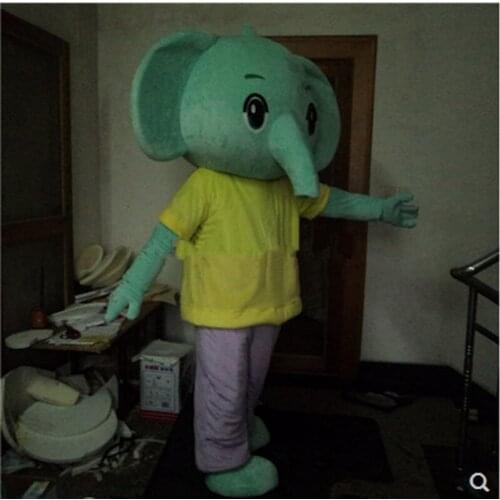 Customized Elephant Mascot Costume Suits Cosplay Party Game Dress Outfits Clothing Carnival Halloween Xmas Easter Adults Ad