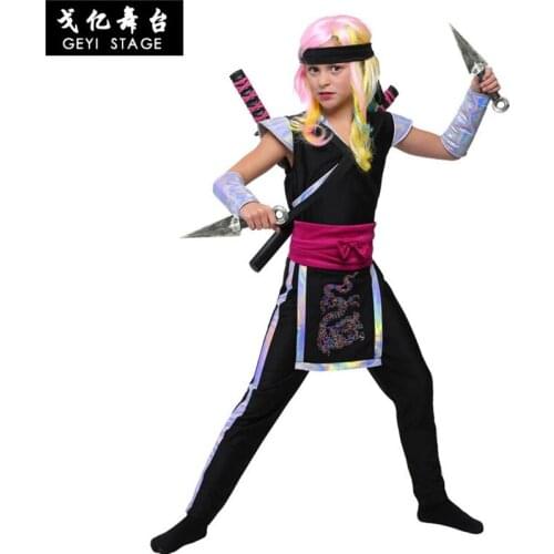 New Classic Halloween Costumes Cosplay Martial Arts Ninja Costumes For Kids Fancy Party role Decorations Uniforms for adult