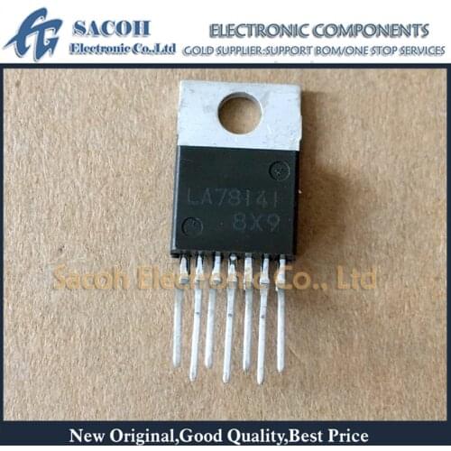 New Original 10PCS/Lot LA78141 LA78141-E 78141 or LA78040 78040 or LA78041 78041 TO-220-7 TV and CRT Display Vertical Output IC