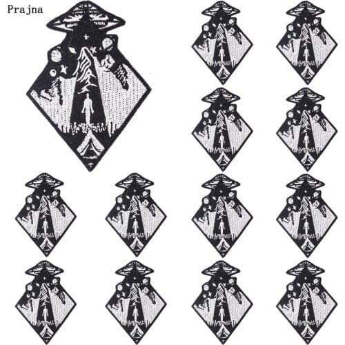 Prajna 10 PCS Outdoor Patches For Clothing Thermoadhesive Patches Adventure EmBroidered Patches On Clothes Wholesale Patch
