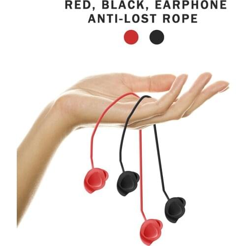 Silicone Headset Hanging Neck Rope Anti-Lost Strap Sweatproof Waterproof Earphone Sports Accessories For Samsung Galaxy Buds