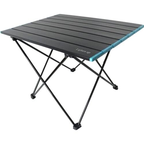 Aluminum Alloy Folding Table Multifunctional Camping Outdoor Hiking Picnic Table Portable Outdoor Barbecue Table