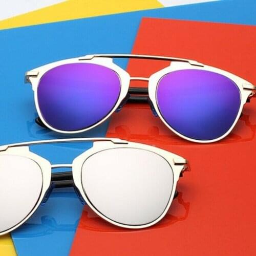 New Unisex Retro Metal Sunglasses UV400 Protective Fashion Sunglasses Sunscreen