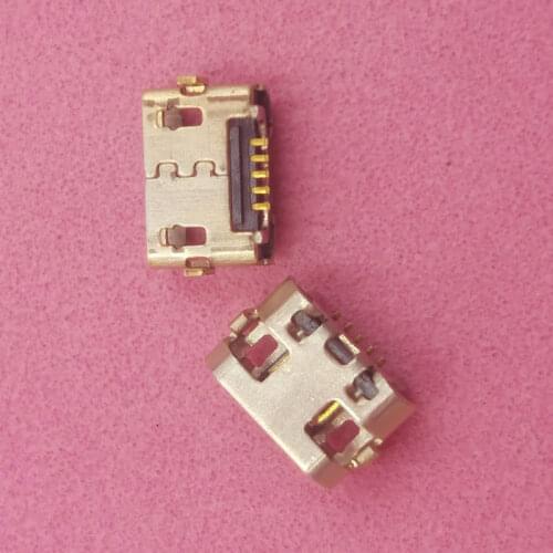 50Pcs Charger Charging Usb Port Plug Dock Connector For Alcatel 3V 5099 5099Y Pixi 3 Pixi3 OT 5065 5042 POP 2 OT-5042 5065A Jack