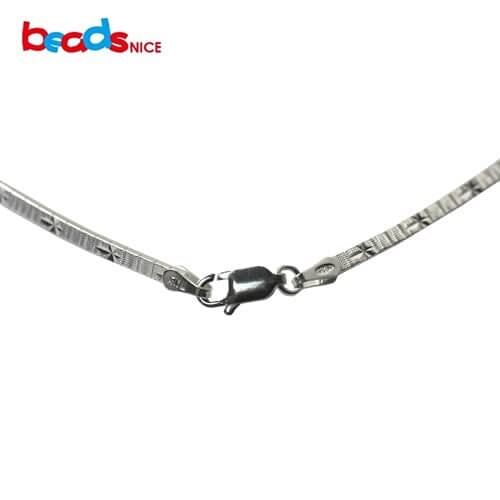 Beadsnice 16inch chocker necklace sterling silver jewelry italian necklaces wholesale elegant pure 925 silver necklace for women