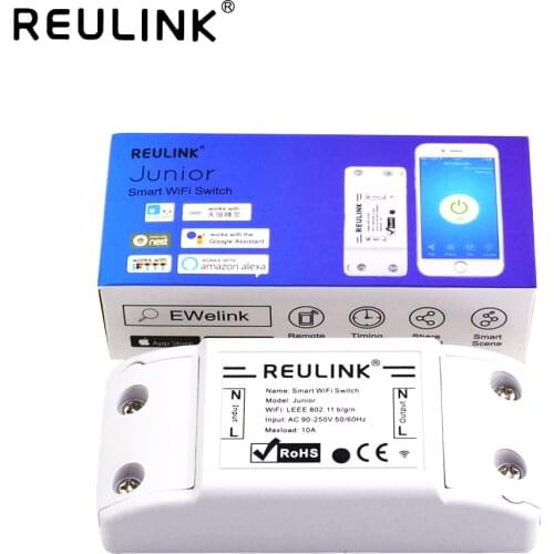 10pcs Wireless Home Automation Basic WiFi Smart Switch Relay Module Domotica DIY Remote Controller Works with Nest Alexa