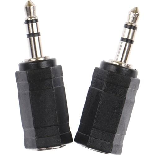 3.5 Mm Male To 2.5 Mm Female 3.5 To 2.5 Stereo Jack Audio Pc Phone Headphone Earphone Converter Adapter Cable Plug
