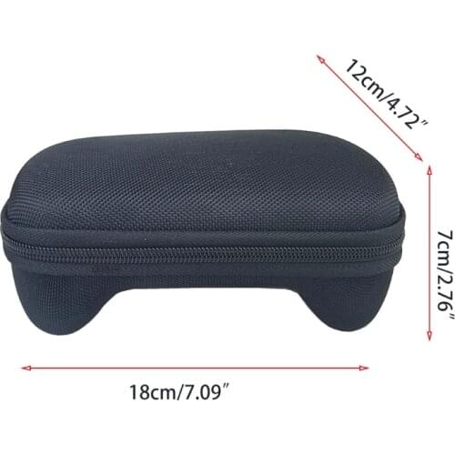 K92F Travel Holder Gaming Controller Case for PS5 DualSense Wireless Controller, Hard Protective Storage Shell