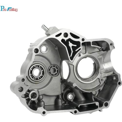 YX140 Motorcycle CrankCase Left Side Crank Case For 56mm Bore YINXIANG YX 140cc Horizontal Engine 140cc Dirt Pit Bike Parts