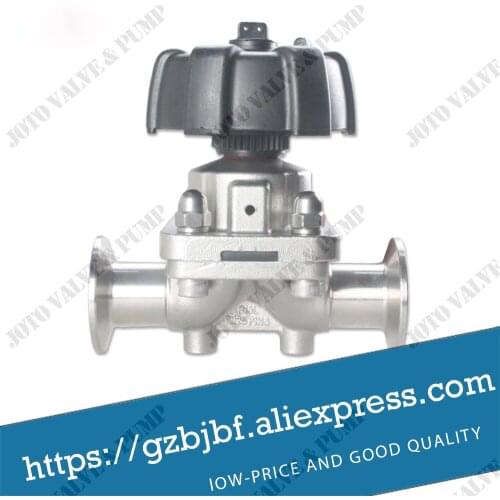 DN15 Stainless Steel 316 Quick-install Diaphragm Valve