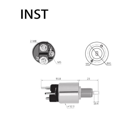 ELECTROMAGNETIC SWTICH SOLENOID FOR 12V 0.85KW F.000.CD1.113 6271 F000CD1113