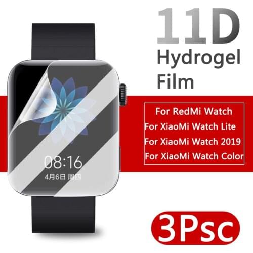 HD PET Screen Protector Soft Film For XiaoMi Mi Watch Color Mi Watch 2019 Mi Watch Lite Smart Watch Screen Cover for RedMi Watch