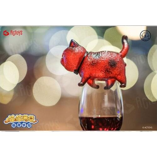 Blind box cat bells transparent colorful version of Utopia Uncle Fujima popular gift hand-made birthday toy gift authentic