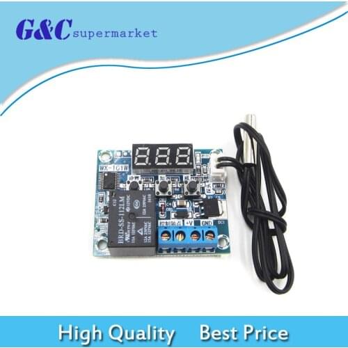 DC12V Intelligent Digital Led -40-120 Celsius Thermostat Temperature Controller Sensor diy electronics
