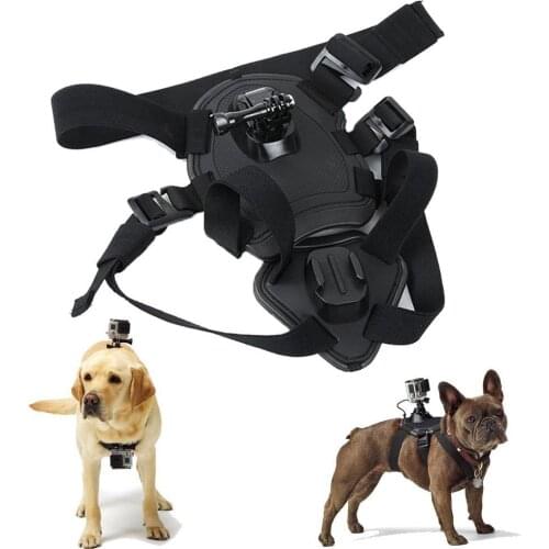 Fetch Dog Mount Harness Chest Strap Mount for Gopro Hero 987 6 5 4 Session OSMO SJCAM Xiaomi Yi 4K GO H9 PRO Camera Accessories