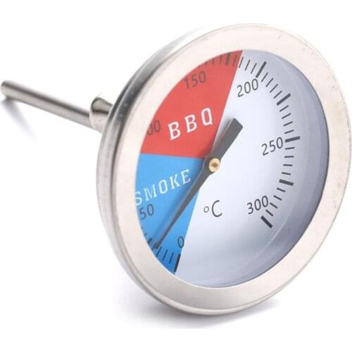 0-300 Degrees Celsius Thermometer For Barbecue Oven Metal Thermometer Oven Thermometer