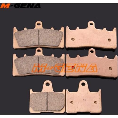 Motorcycle metal sintering brake pads For GSXR1000 K1 2000 2001 2002 00 01 02 GSX1400 2001 2002 2003 2004 2005 2006 2007