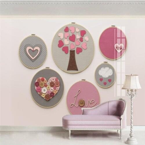 Beibehang custom Love couple tree wallpaper TV background TV sofa background landscape bedroom art mural wall paper home decor