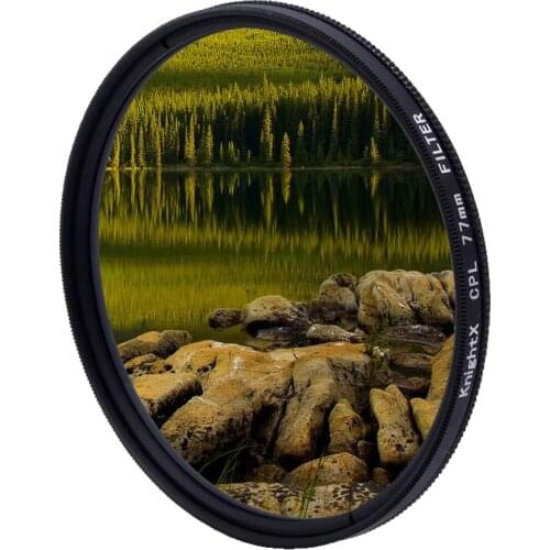 KnightX CPL polarizing Lens Filter For canon sony nikon photography 1200d light 500d photo 2000d 49 52 55 58 62 67 72 77 mm