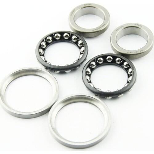 Motorcycle Steering Head Bearing Kit For Suzuki GSR400 GSR600 Hayabusa BK1300 GSX1300 B-King GSXR600 09267-30010 09265-30020