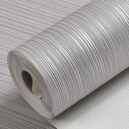 Modern Solid Office Wall Paper Rolls Plain Color Waterproof Wallpaper Strip For Bedroom Walls Display Beige Grey Khaki Coffee