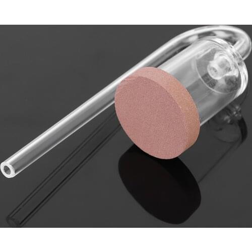 1 Pc Aquarium CO2 Diffuser Glass Tank Bubble Atomizer Reactor Solenoid Regulator Moss CO2 Atomizer For 60~300L Plants