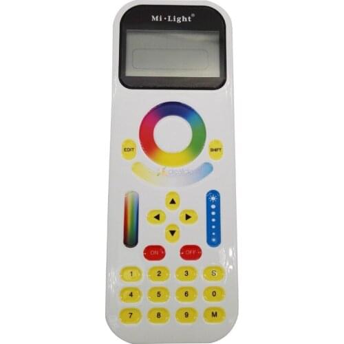 Mi.light 2.4G Wiresless RF FUT090 Remote + LS1 4 IN 1 CCT DIM RGB RGBW LED Strip Smart LED Controller 15A DC 12/24V