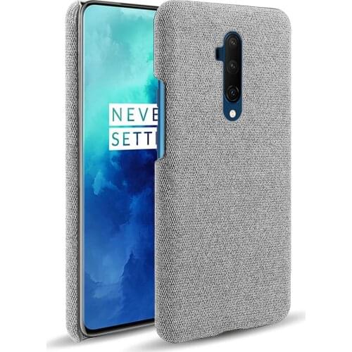 Cloth Cases For Oneplus 7 Pro 7T Pro Case Slim Retro Cloth Hard Phone Cover for One plus 7pro 7Tpro 1+7pro 1+7tpro Oneplus7pro