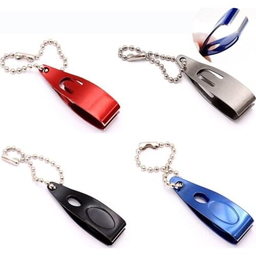 1Pcs Mini Portable Fishing Line Cutter Keychain Nylon Carbon Wire Line Cut Pliers Scissors Clippers Lure Hook line Remover