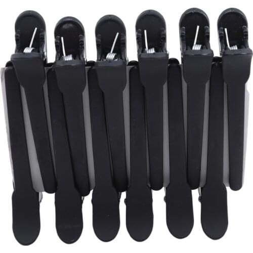 12Pcs Clips Hairdressing Sectioning Cutting Hair Clamps Professional Plastic Salon Styling Hair Clips