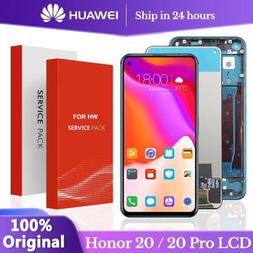 6.26'' For Huawei Honor 20 YAL-L21 LCD Touch Screen Digitizer Replace For Huawei Honor 20 Pro LCD Display YAL-L41