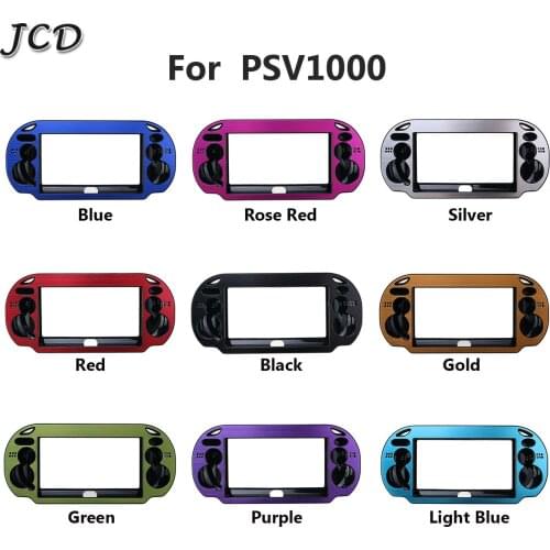 JCD 9Color Aluminum Plastic Protective Skin Game Console Case Cover Shell for Sony PlayStation PS Vita 1000 PSV1000 Accessories