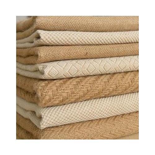 Good Quality 1MeterX 150cm Jute Table Runner Burlap Fabric For Burlap Chair Sashes Burlap Ribbon Hessian DIY Supply