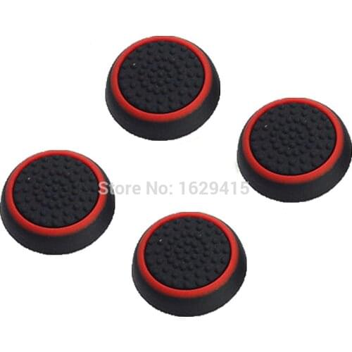 IVYUEEN 4 pcs Stick Thumb Caps for Dualshock 4 PlayStation 4 PS4 Pro Slim Controller Silicone Analog Grips for Xbox 360 One
