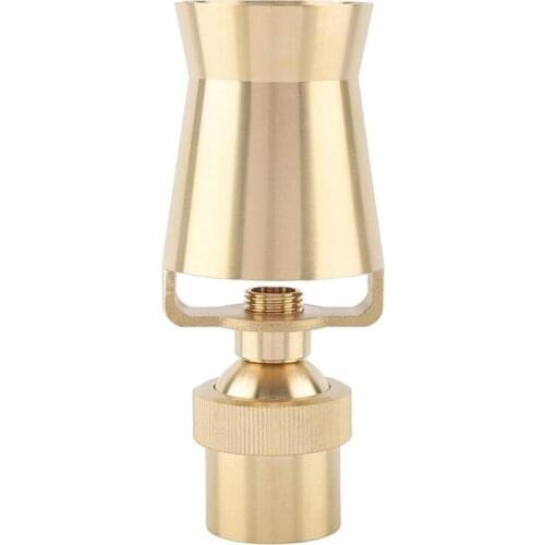 Brass Durable Adjustable Ice Tower Cascade for Fountains Sprinkler Head(1 Inch DN25)