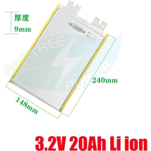 3.2V 20AH 22AH Lithium iron phosphate large capacity power lithium lifepo4 battery for 12v 24V 48V electric car battery scooter