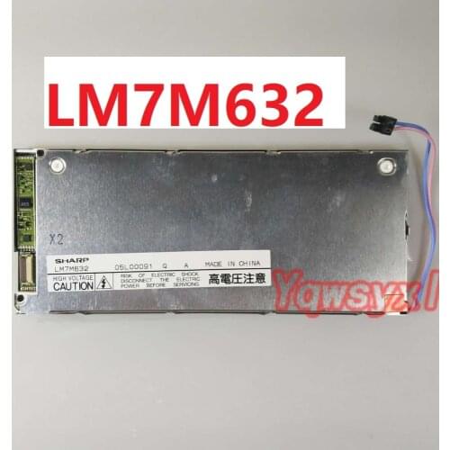 LM7M632 slight scratches used LCD Screen display for CHEMISTRY ANALYZER RAYTO RT-1904C semi-automatic biochemical Panel