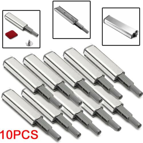 Strong Magnetic Cabinet Door Lock Stainless Steel Wardrobe with Magnetic Furniture Latch Push Open Capture System Damping Buffer