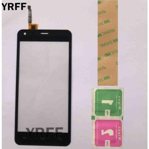 5'' Mobile Touch Digitizer Panel Touch Screen For DEXP Ixion E350 Soul 3 Touch Screen Digitizer Panel Lens Sensor 3M Glue Wipes