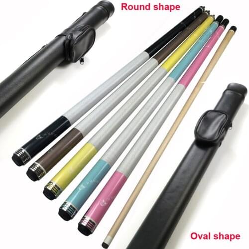 Original FURY Pool CS Cue with Cue Case 5 Colors and 11.75mm/12.75mm tip optional 1/2 splited fast joint Maple Billiard stick