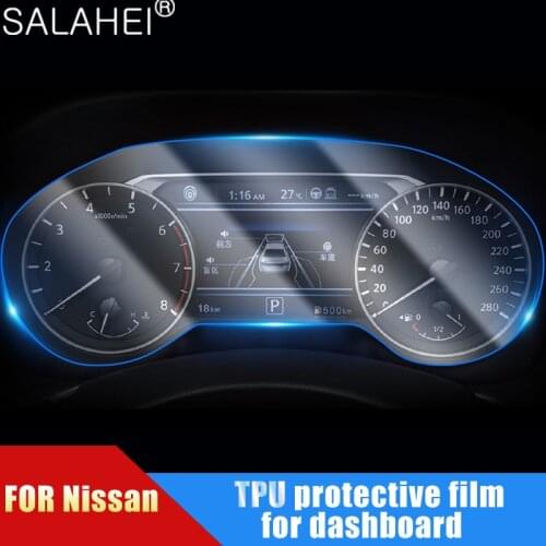 Transparent Car Dashboard Panel cover Display Screen Protective Film Anti-scratch For Nissan Teana 2019 Qashqai 2016 17 18 19